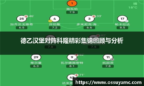 德乙汉堡对阵科隆精彩集锦回顾与分析