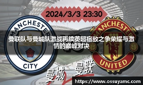 曼联队与曼城队激战再续英超宿敌之争荣耀与激情的巅峰对决