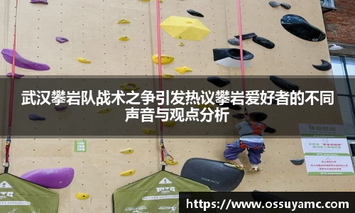 武汉攀岩队战术之争引发热议攀岩爱好者的不同声音与观点分析